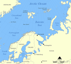 Холодный, удаленный Северный Ледовитый океан и окружающие его окраинные моря испытали изменение климата со скоростью, невиданной в более низких широтах