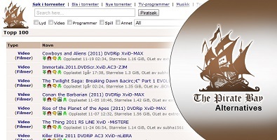 The Pirate Bay (TBP) - один из самых популярных в мире сайтов для обмена файлами