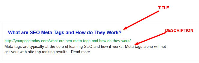 Tagi meta pomagają kontrolować wyświetlanie wyników wyszukiwania w wyszukiwarce